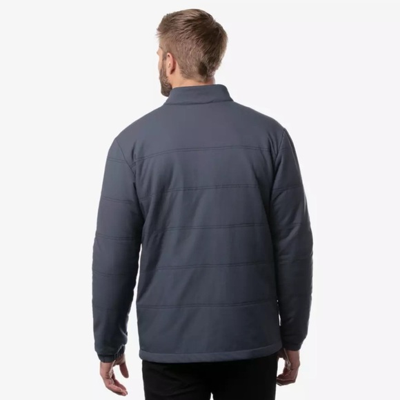 Travis Mathew Navy Blue Interlude Puffer Jacket - Picture 3 of 9